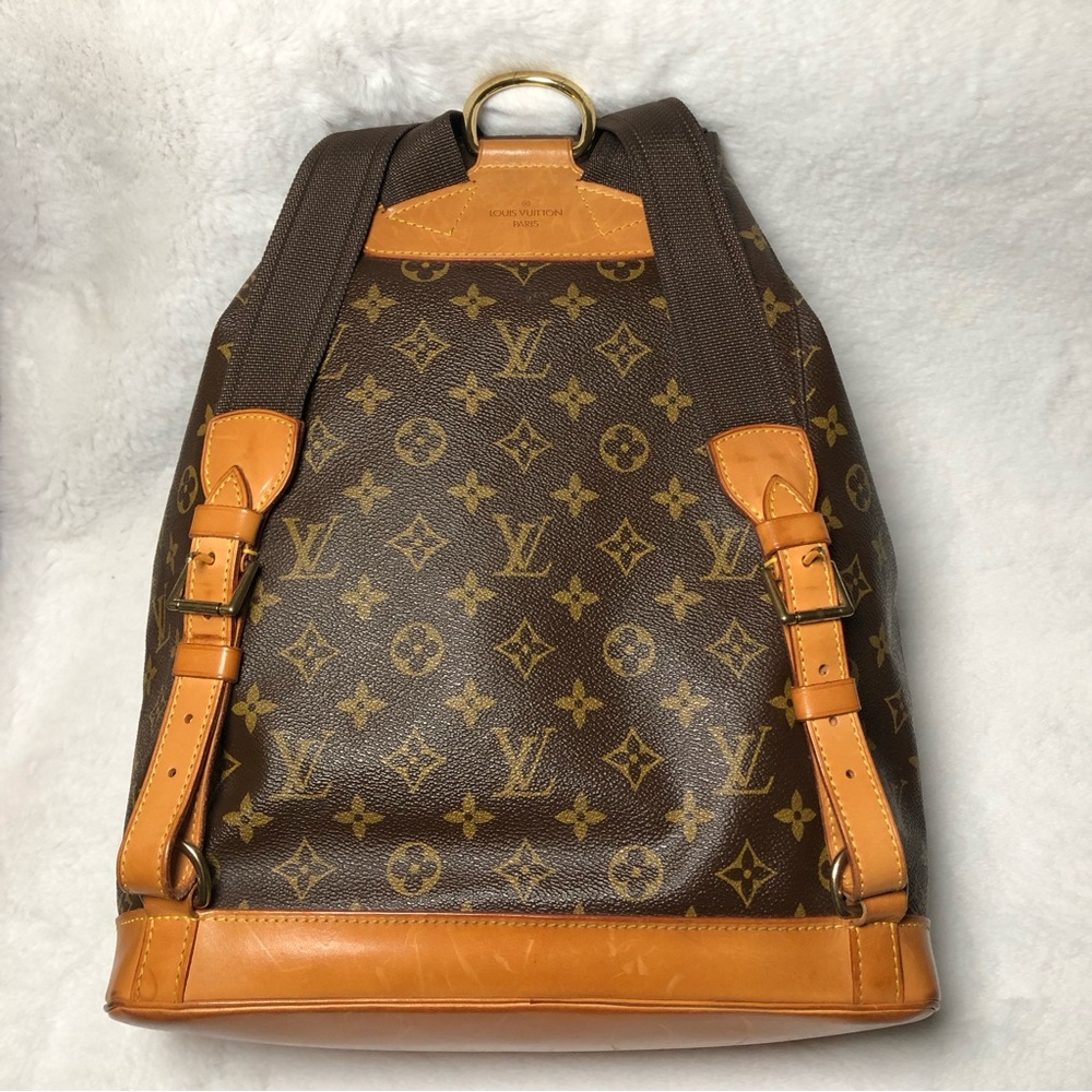 Louis Vuitton Vintage Mono Montsouris GM Backpack,Dustbag/COA;Date Code(MI0945) - Picture 3 of 16